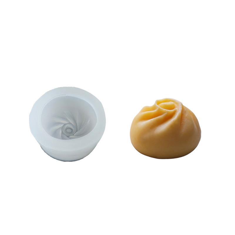 Soap Making Gifts - 3D Cute Dumpling Baozi Silicone Mold