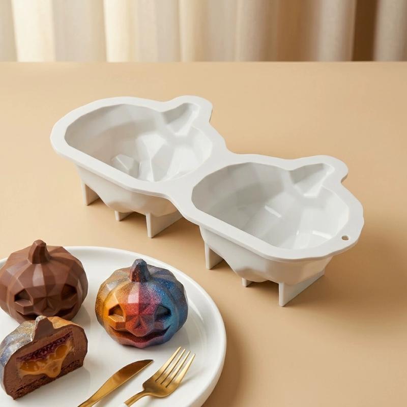 Soap Making Gifts - 3D Pumpkin Silicone Mold DIY Halloween