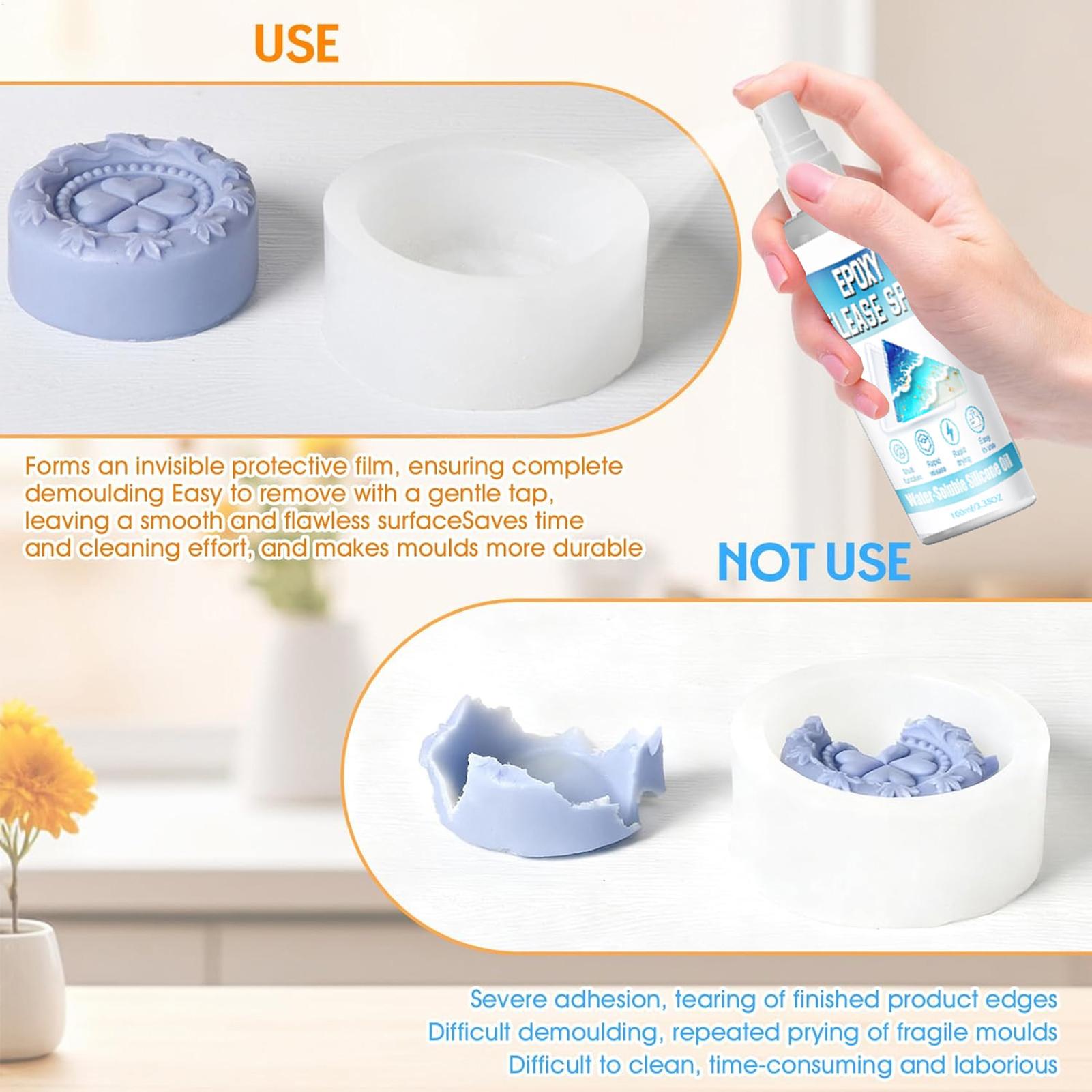 100ml Silicone Release Spray E - Soap Making Handmade ulasan dan harga