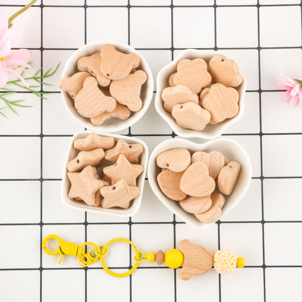 Kovict 15pcs Beech Wood Bear F - Soap Making Handmade ulasan dan harga