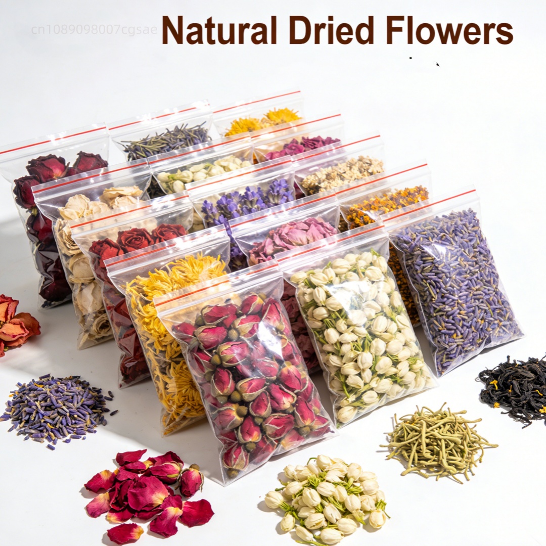 30 Bags Natural Dried Flowers  - Soap Making Starter Kit ulasan dan harga