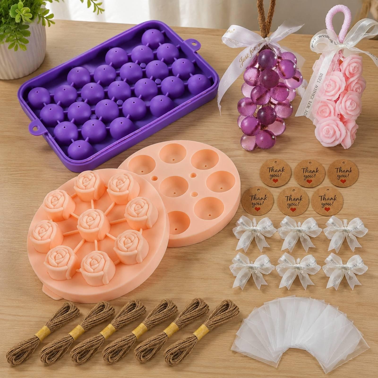 Soap Making Kit Silicone Molds - Soap Making Gifts ulasan dan harga
