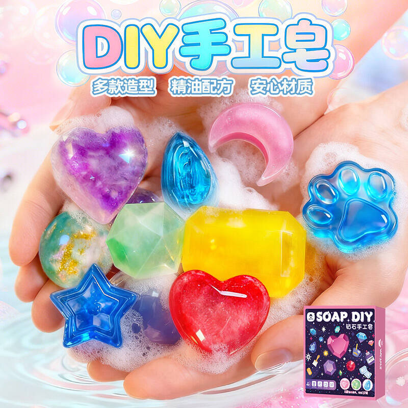DIY Gem Shaped Soap Making Kit - Soap Making Activity For Kids ulasan dan harga