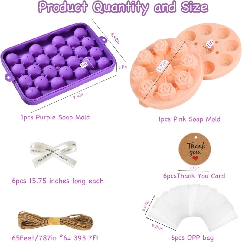  26Pcs Handmade Soap Making Su - Soap Making Starter Kit ulasan dan harga