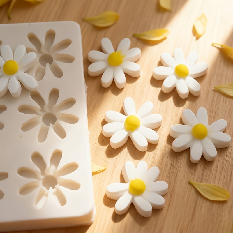 1pc 3D Daisy Sunflower Silicon - Soap Making Handmade ulasan dan harga