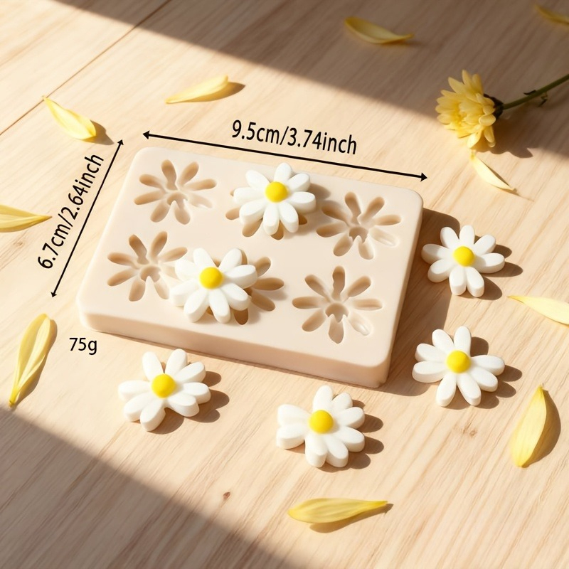 1pc 3D Daisy Sunflower Silicon - Soap Making Handmade ulasan dan harga