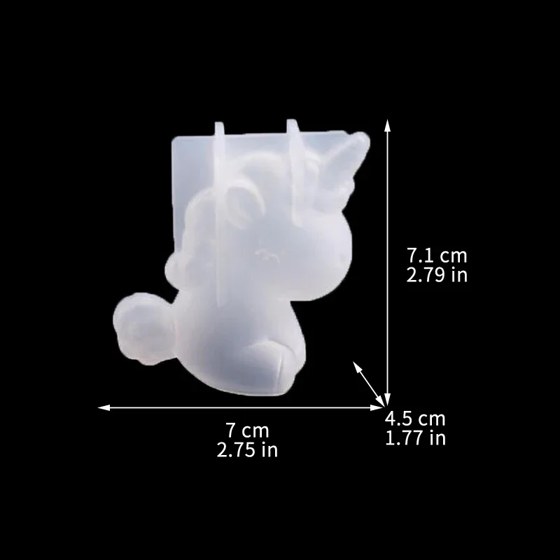 3D Geometric Silicone Unicorn  - Soap Mold Silicone Loaf ulasan dan harga