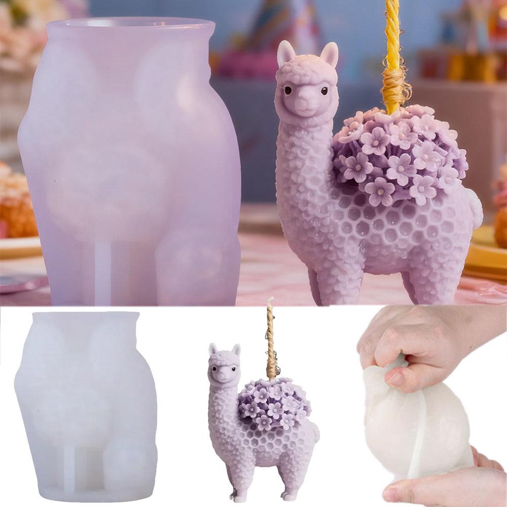 Alpaca Silicone Mold For Candl - Soap Making Gifts ulasan dan harga