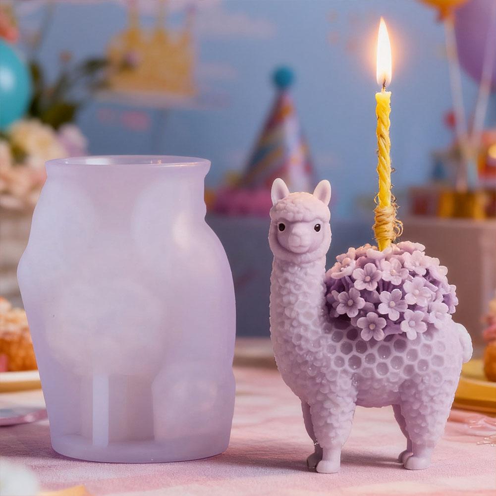 Alpaca Silicone Mold For Candl - Soap Making Gifts ulasan dan harga