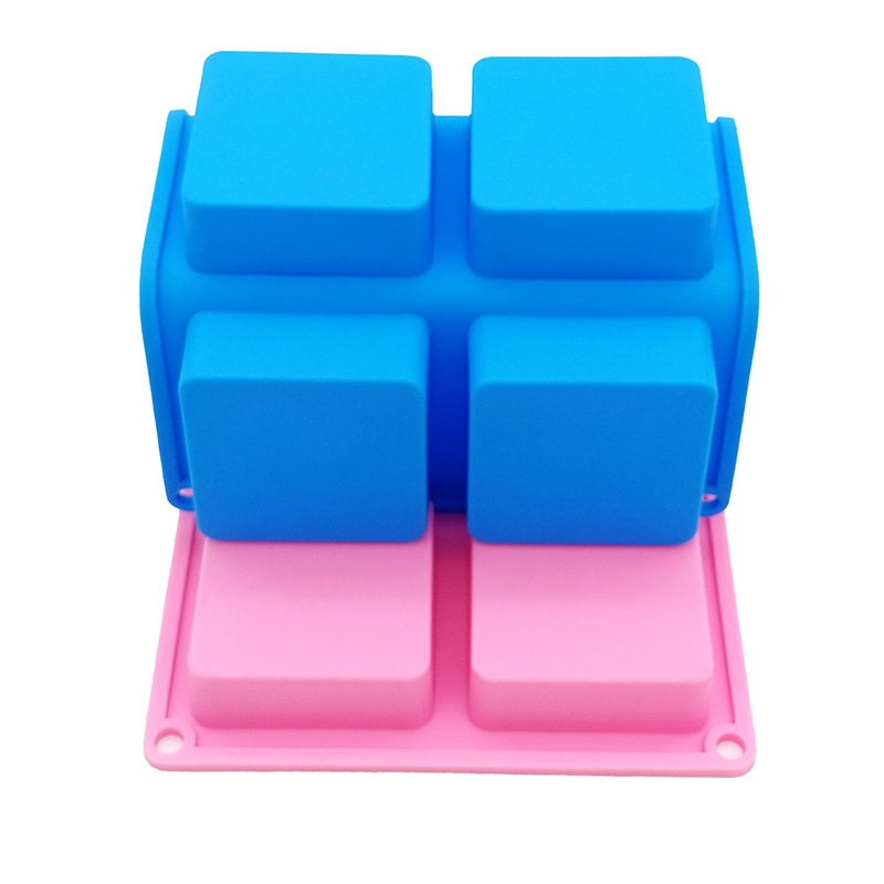 Square Soap Molds 6-Cavity Non - Soap Mold Silicone Loaf ulasan dan harga