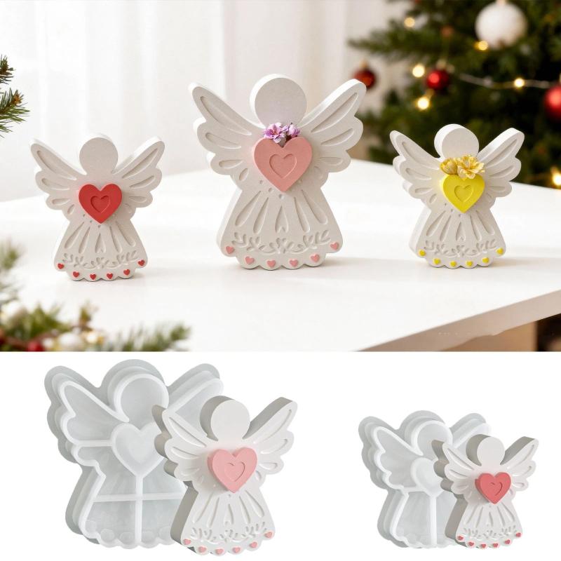 Love Angel Gypsum Mold Candle  - Soap Mold Silicone Loaf ulasan dan harga