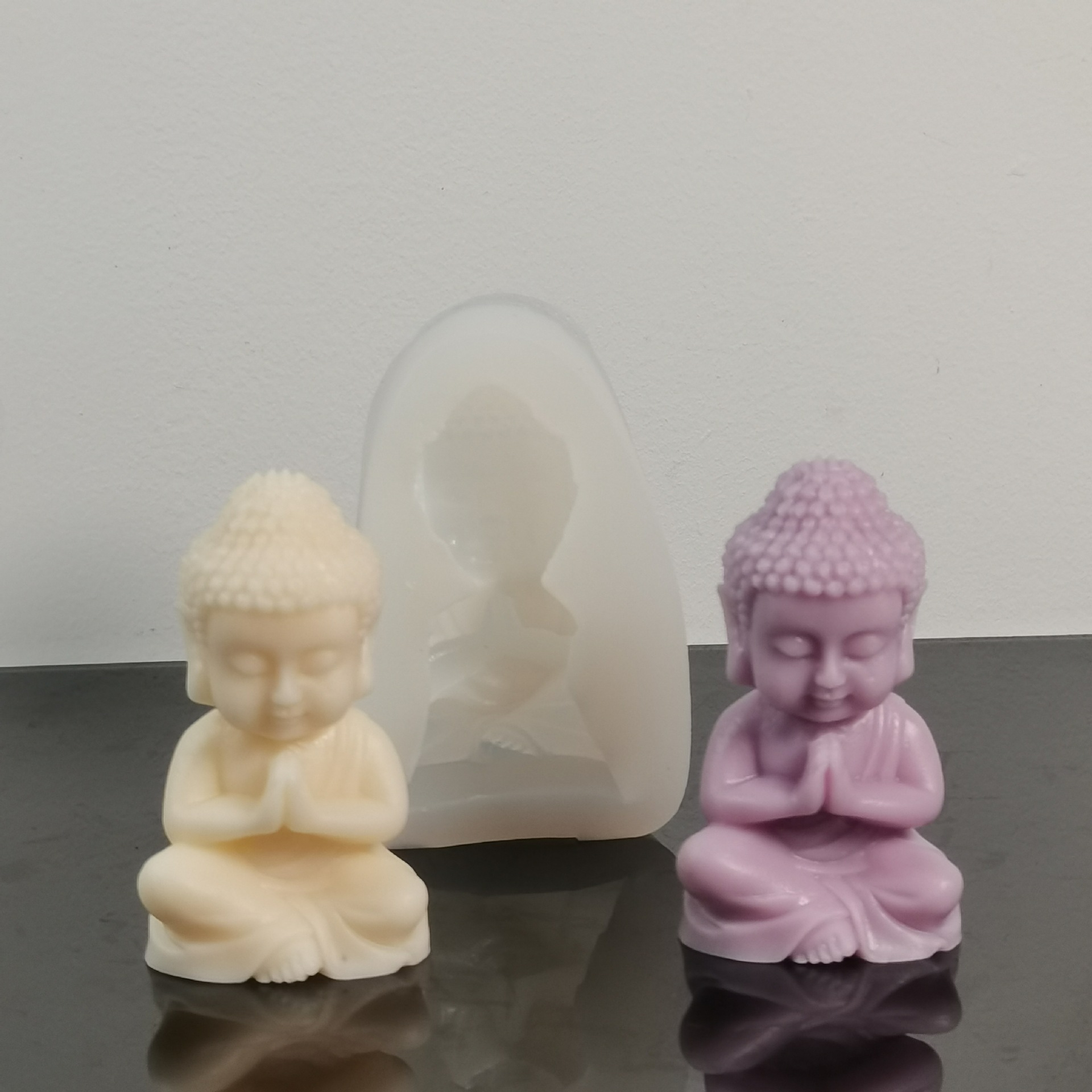 3d Maitreya Silicone Candle Mo - Soap Making Essentials ulasan dan harga