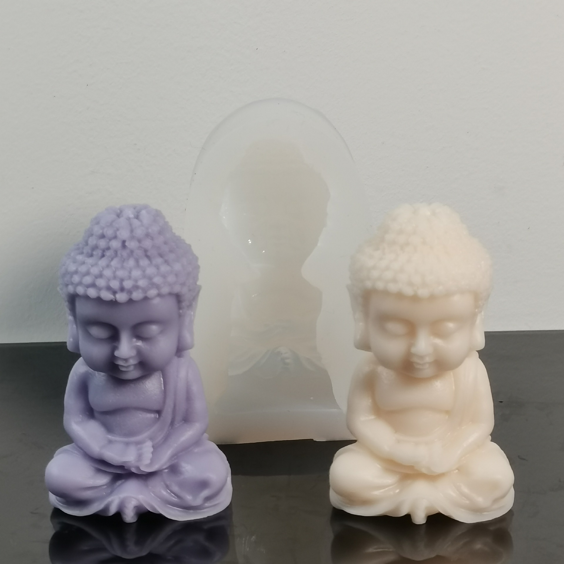 3d Maitreya Silicone Candle Mo - Soap Making Essentials ulasan dan harga