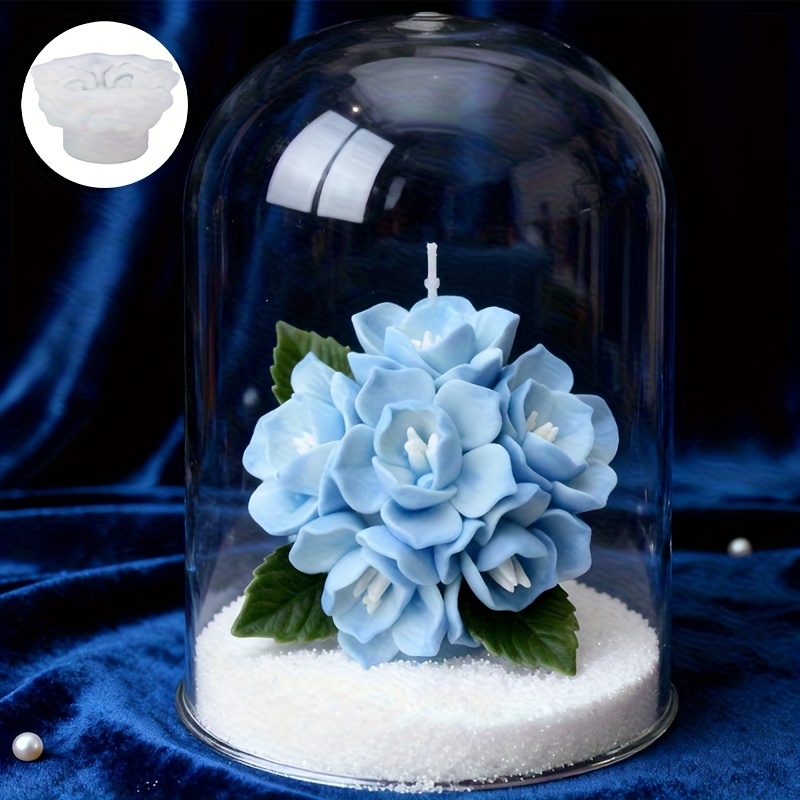 1 Hydrangea Candle Silicone Mo - Soap Making Handmade ulasan dan harga