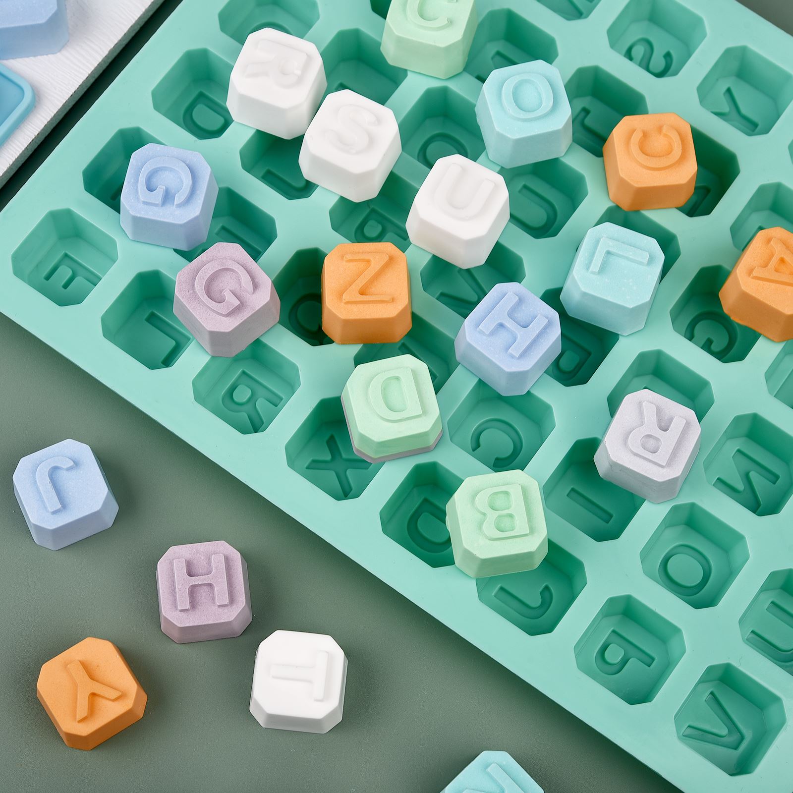 48 Letter Enghish Alphabet let - Soap Mold Silicone Loaf ulasan dan harga