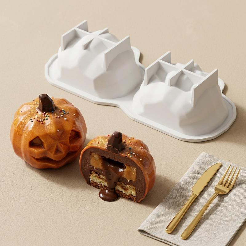 3D Pumpkin Silicone Mold DIY H - Soap Making Gifts ulasan dan harga