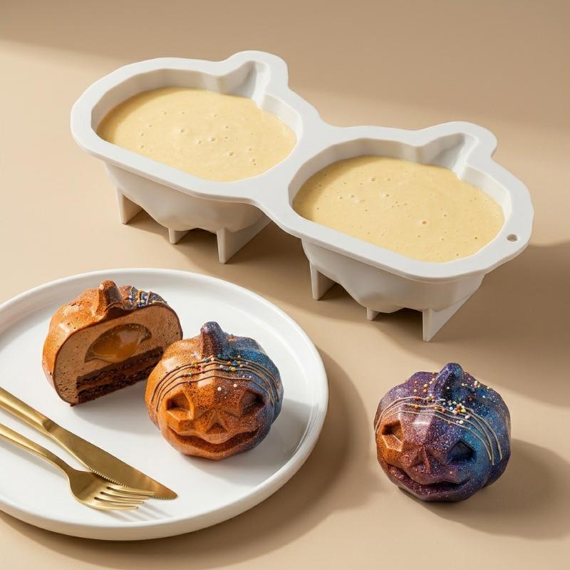 3D Pumpkin Silicone Mold DIY H - Soap Making Gifts ulasan dan harga