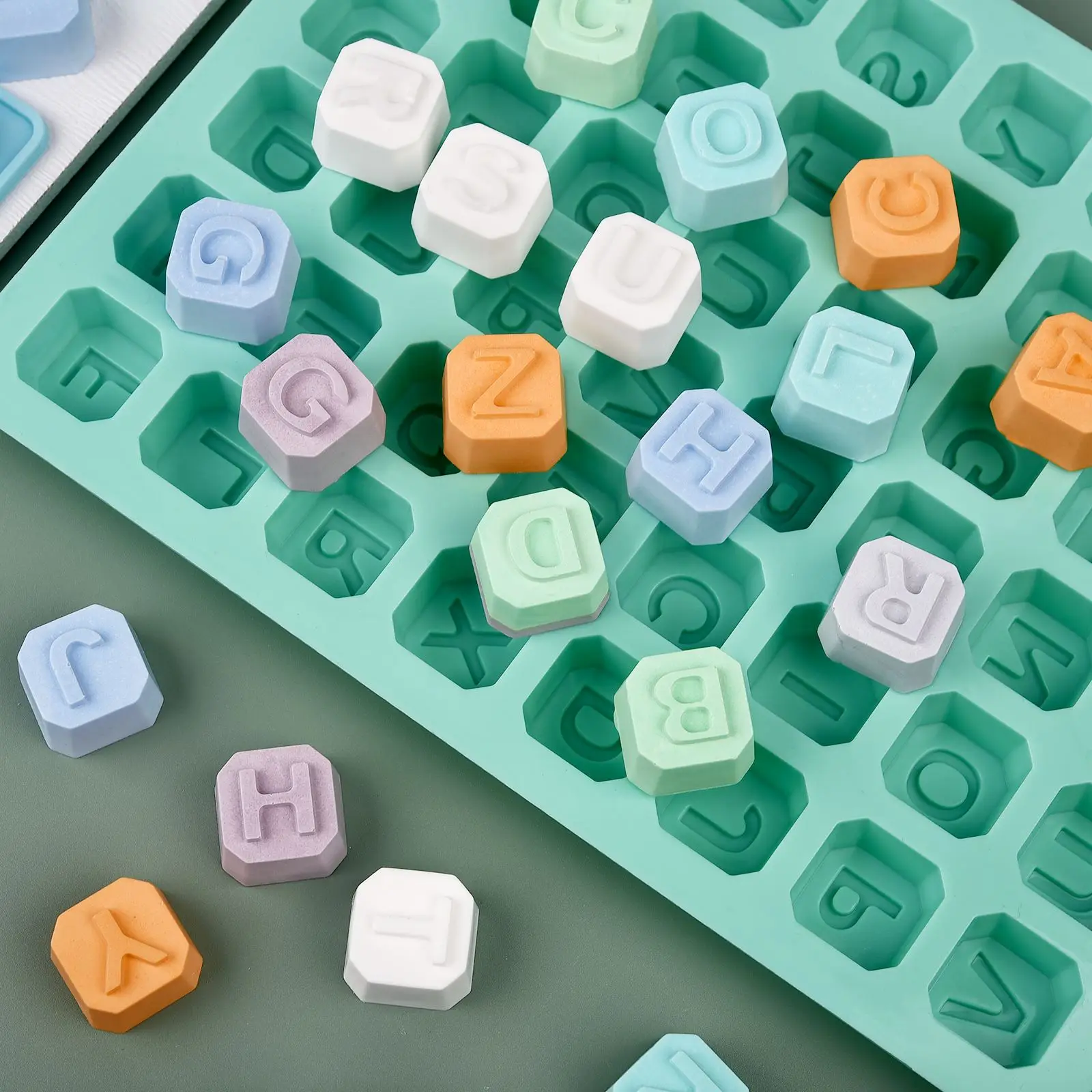 48 Letter Enghish Alphabet let - Soap Mold Silicone Loaf ulasan dan harga