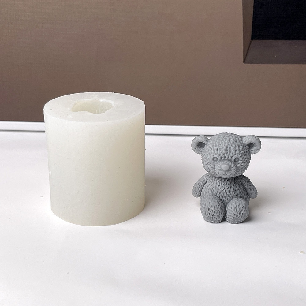 3D Cute Bear Candle Making Mou - Soap Making Gifts ulasan dan harga