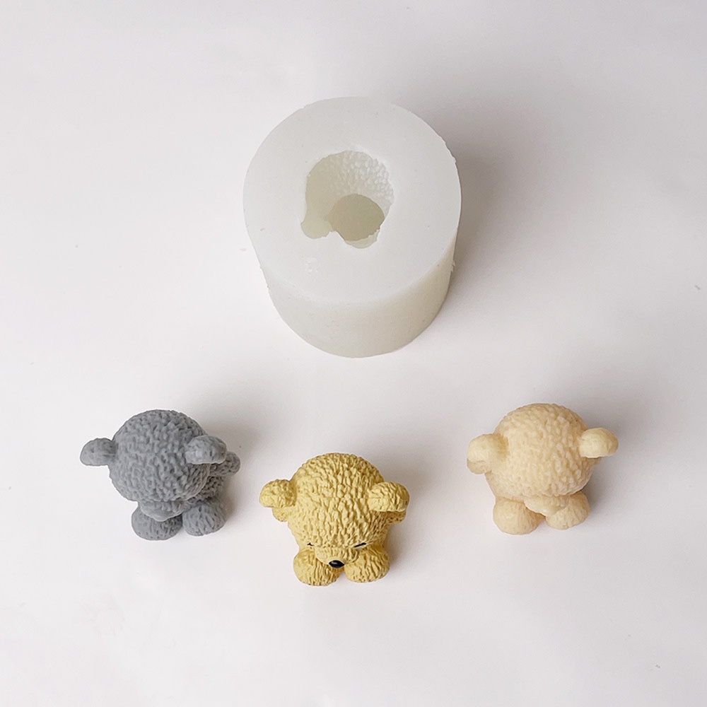 3D Cute Bear Candle Making Mou - Soap Making Gifts ulasan dan harga