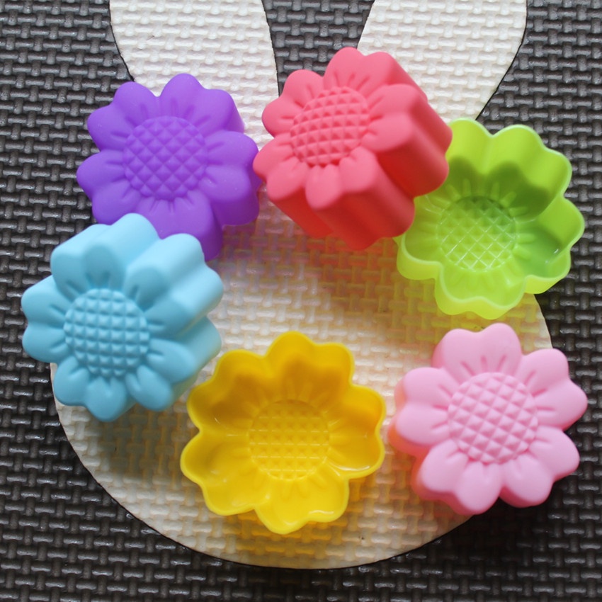 6 Pcs Set Non-Stick Flower Des - Soap Making Handmade ulasan dan harga