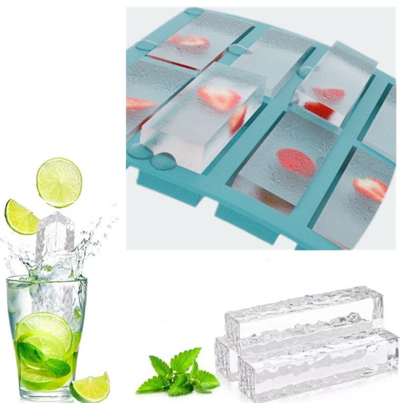 8 Cavity Rectangle Silicone Ca - Soap Mold Silicone Loaf ulasan dan harga
