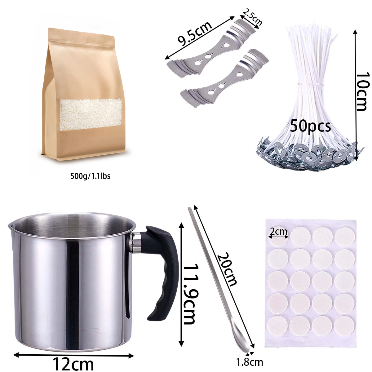 DIY Scented Candle Making Tool - Soap Making Starter Kit ulasan dan harga