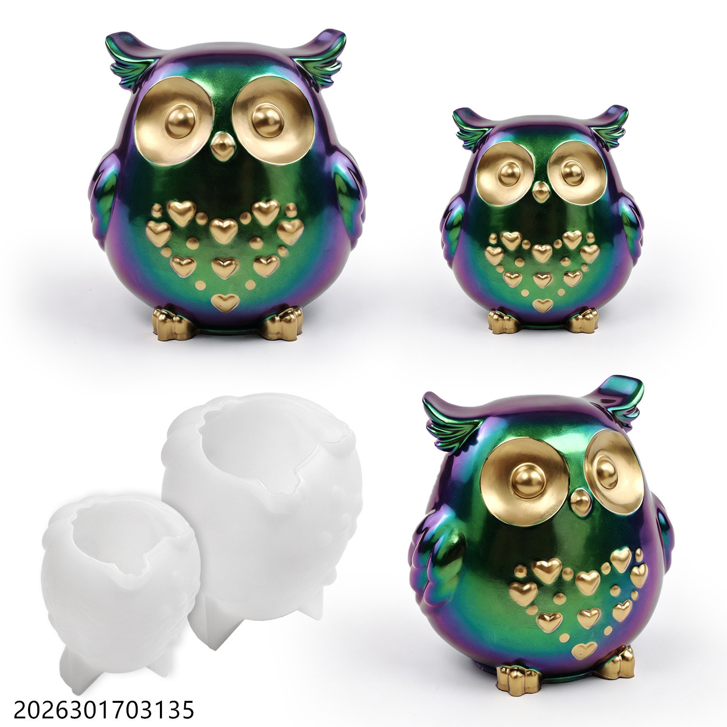 Owl Silicone Mold 3D Bird Shap - Soap Making Gifts ulasan dan harga
