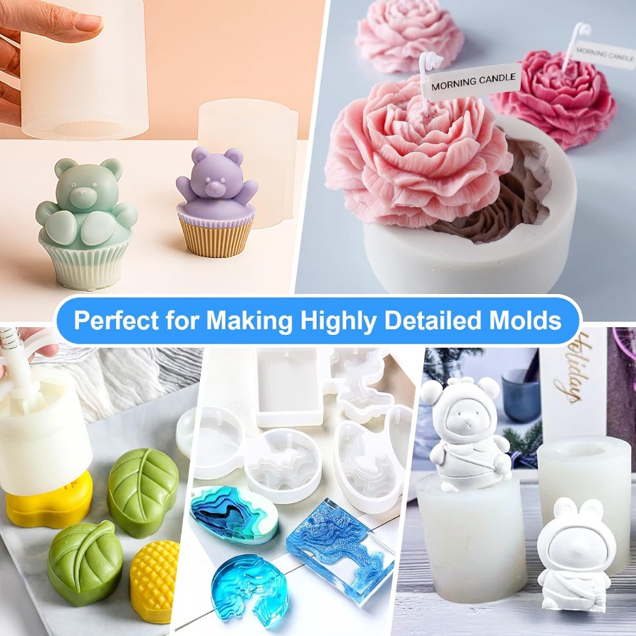 Silicone Mold Making Kit, 38.8 - Soap Making Liquid ulasan dan harga